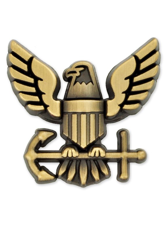 's Officially Licensed U.S. Navy 3-D Eagle Pin