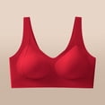 thumbnail image 1 of PInxai Bras for Women No Underwire Wide Straps Underwear Comfortable Breathable Basic Bralette with Support, 1 of 5