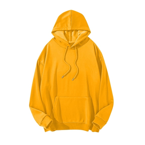 PInxai Fall Sweatshirt for Men Drawstring Drop Shoulder Pullover Hoodies Long Sleeve Loose Tops