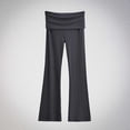 thumbnail image 1 of PInxai Flare Leg Pants for Women Casual Comfortable Yoga Pants Soft Loose High Elastic Waisted Pants Solid Color，Dark Gray，M, 1 of 4