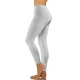 thumbnail image 1 of PInxai Leggings for Women Mid Elastic Waisted Ruched Hem Athletic Pants Skinny Breathable Workout Yoga Running Pants, 1 of 7