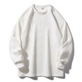 thumbnail image 1 of PInxai Plus Size Mens Sweatshirts Crewneck Solid Color Long Sleeve Shirts Fall Fashion Casual Pullover, 1 of 8
