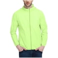 thumbnail image 1 of PInxai Zip up Jackets for Men Plus Size Sun Protective Long Sleeve Lightweight Loose Jackets Tops, 1 of 3