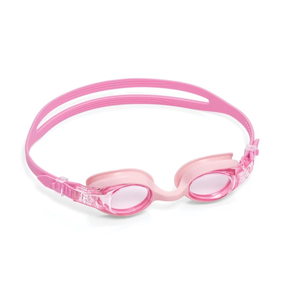 Puddle Jumper Child Swim Goggles, Pink, Non-Latex and Non-PVC, Kids Ages 3+