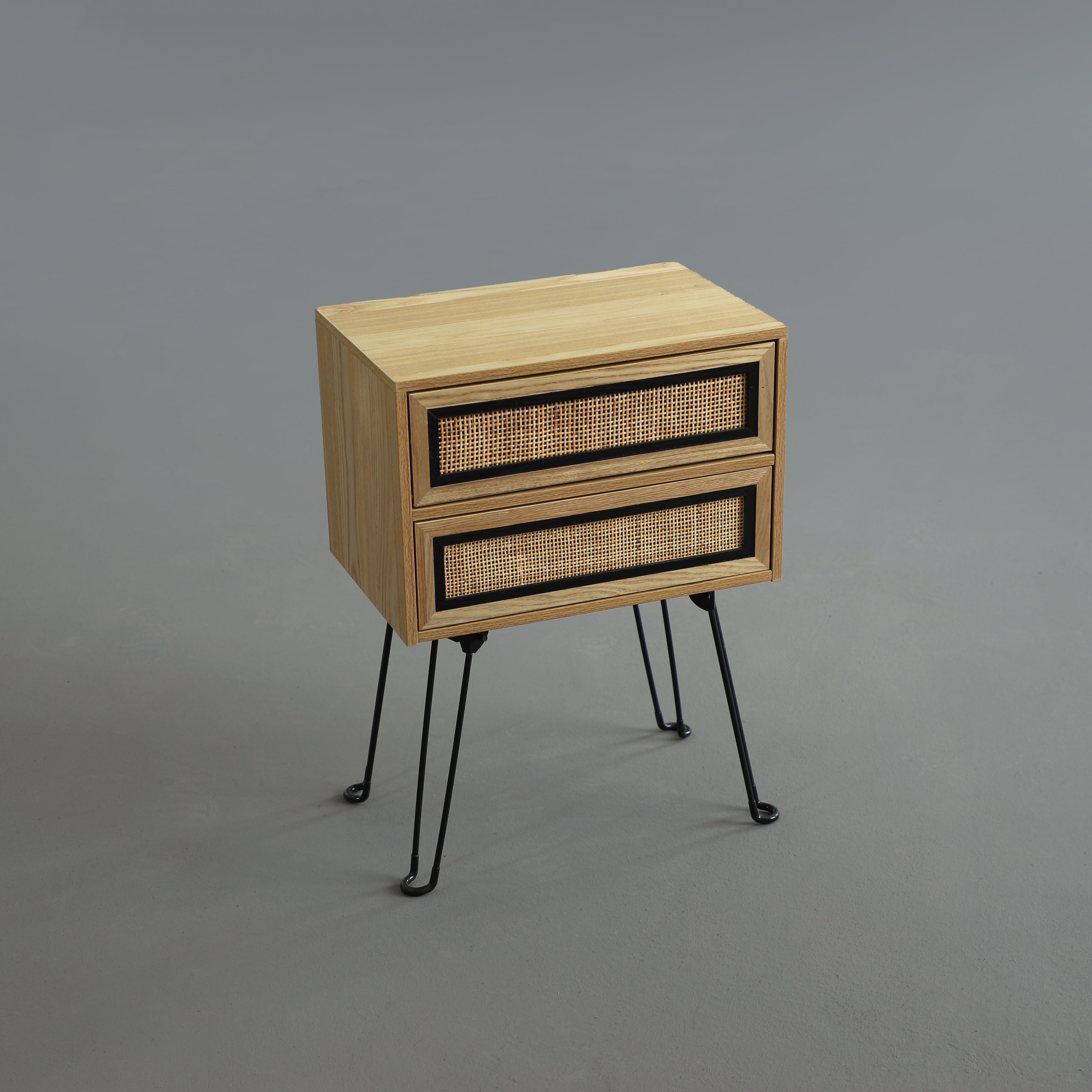 [PJ Collection] Rattan Nightstand Series, BohoChic End Table