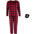 thumbnail image 1 of PJ Couture  Buffalo Plaid Pajama Sleep Set (Women), 1 of 7