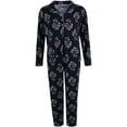 thumbnail image 1 of PJ Couture  Floral Notch PJ Pant Set (Women), 1 of 5