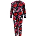 thumbnail image 1 of PJ Couture  Floral Notch Pajama Set (Women), 1 of 5