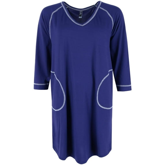 PJ Couture Large Flower Pajama Sleep Shirt (Women)