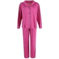 thumbnail image 1 of PJ Couture  Notch Collar Pajama Set (Women's Plus), 1 of 4