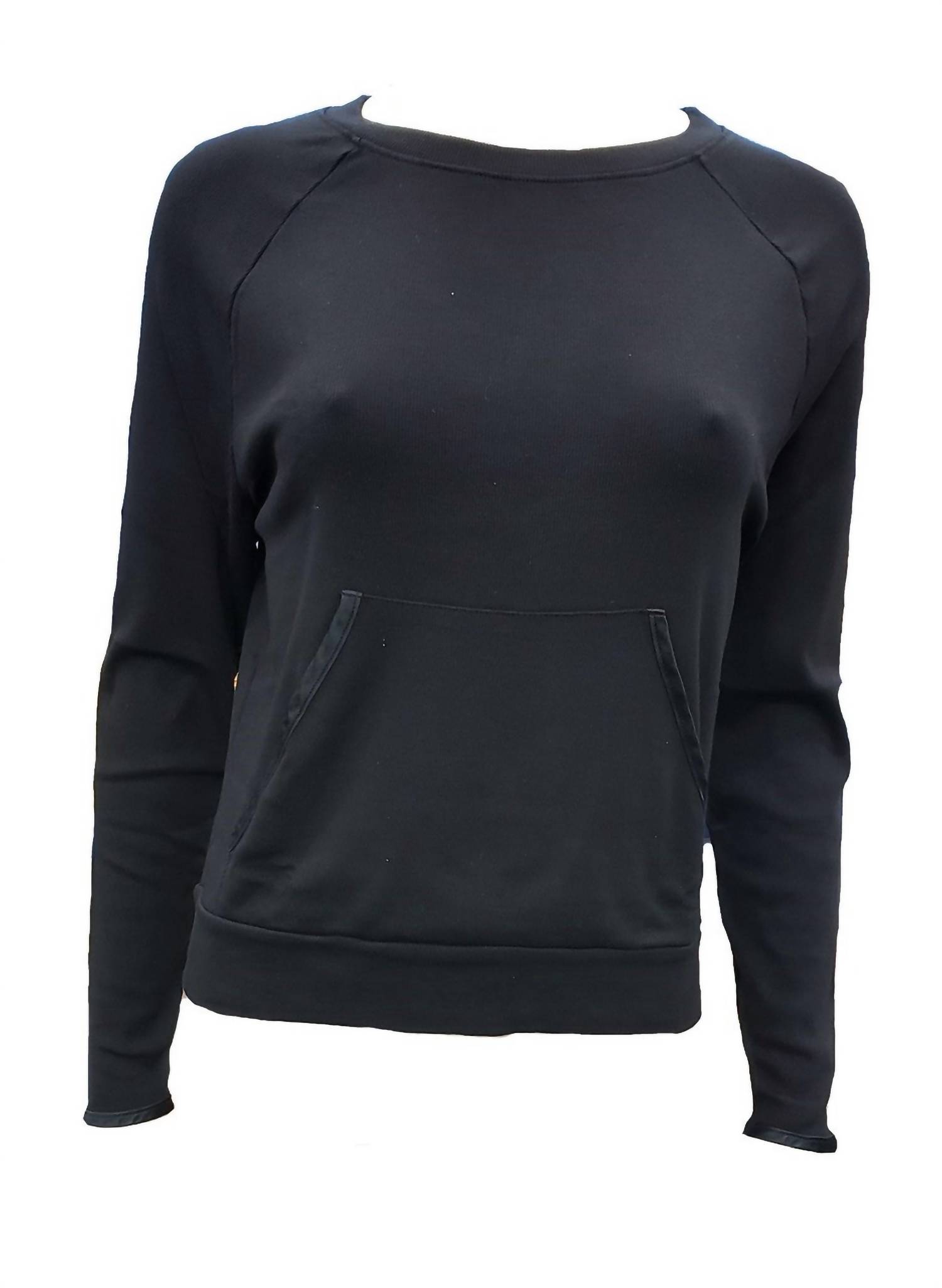 PJ Harlow Becca Long Sleeve Semi Crop Sweatshirt