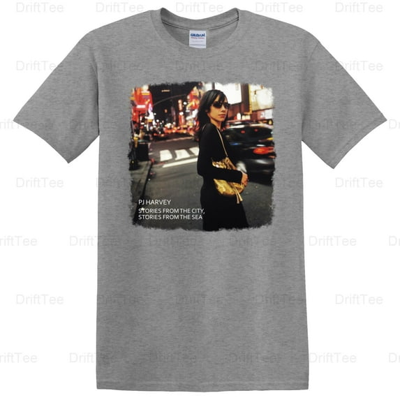 PJ Harvey Stories From City Sea Vintage Retro Alternative Rock Music T-Shirt Unisex, up to 5XL
