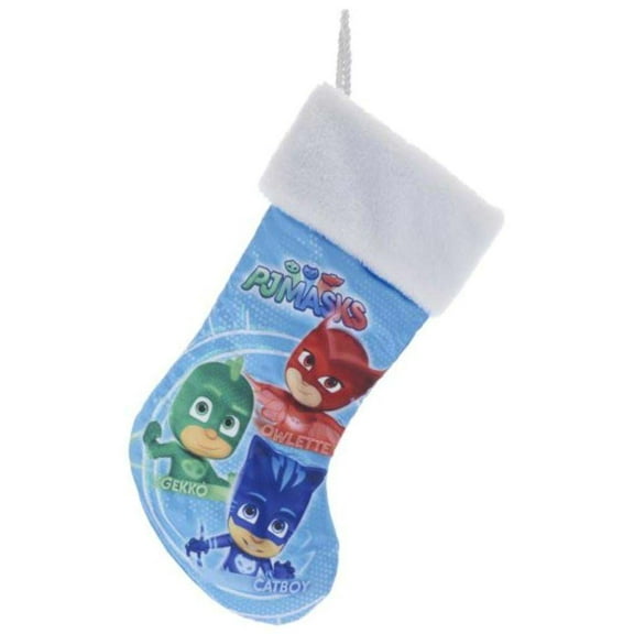 PJ MASKS Owlette, Gekko, & Catboy Christmas Stocking, 17", by Kurt Adler