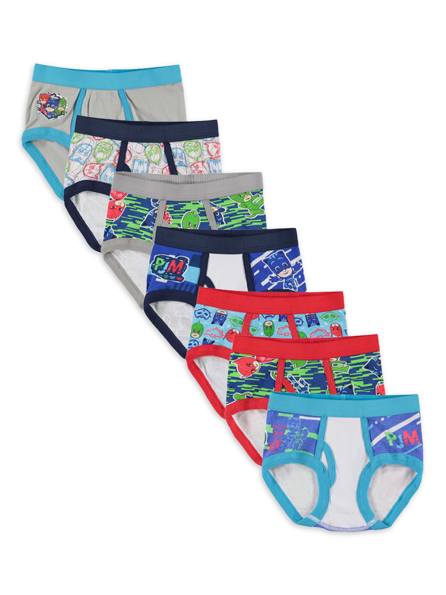 PJ Masks Boys 7-Pack Brief Underwear : : Clothing, Shoes &  Accessories