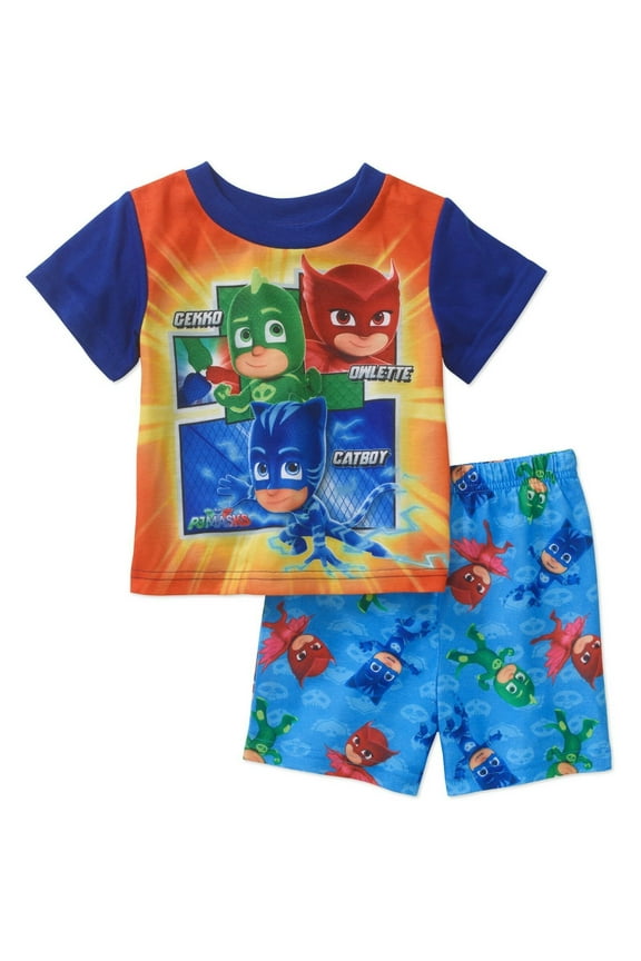 2 PC Short Sleeve Pajama Set Boy Size 5T