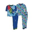 thumbnail image 1 of PJ Masks 4-10 Bedtime Heroes 4-Piece Cotton Pajama Set(Blue 10), 1 of 3