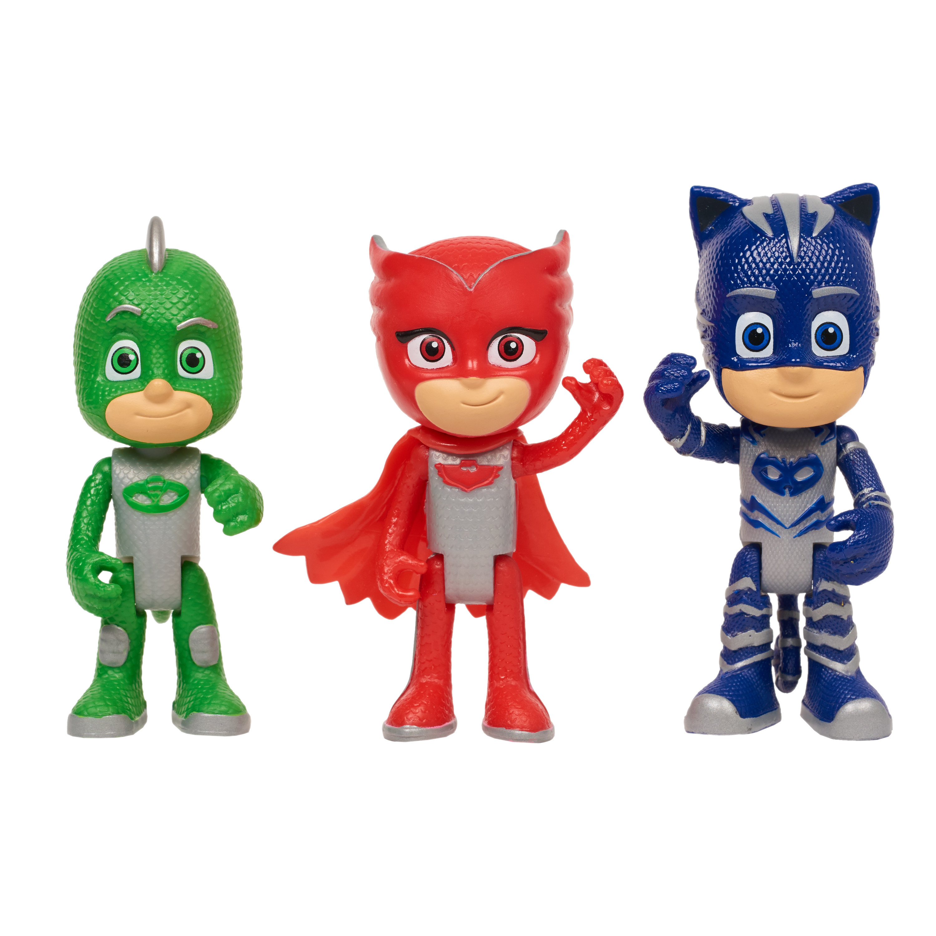 PJ Masks Articulated Figures 3-Pack,  Kids Toys for Ages 3 Up, Gifts and Presents - image 1 of 3