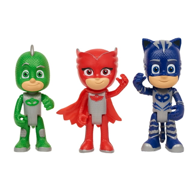 PJ Masks Articulated Figures 3-Pack,  Kids Toys for Ages 3 Up, Gifts and Presents