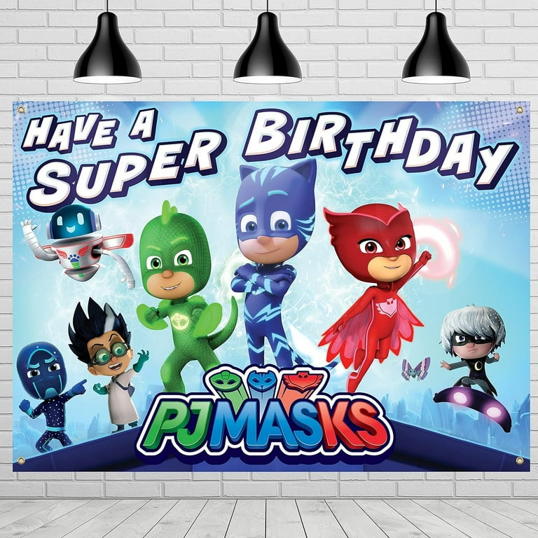 Pack Para Fiesta De Pj Masks - 8 Personas Por 13,50
