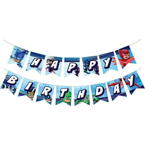 PJ Masks Birthday Banner - PJ Masks Party Supplies