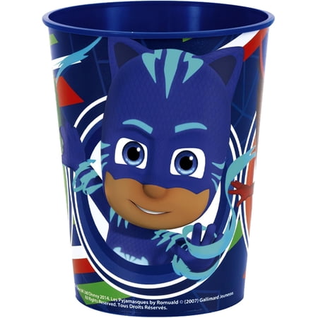 Unique PJ Masks Plastic Cup, 1ct, 16oz, Blue