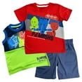 thumbnail image 1 of PJ Masks Boys' 3 Piece Short Set (Toddler/Kid), Red, 4T, 1 of 4