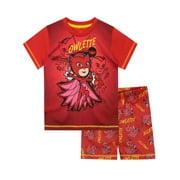 PJ Masks Boys Owlette Short Sleeve & Leg Pajamas Sizes 3-10