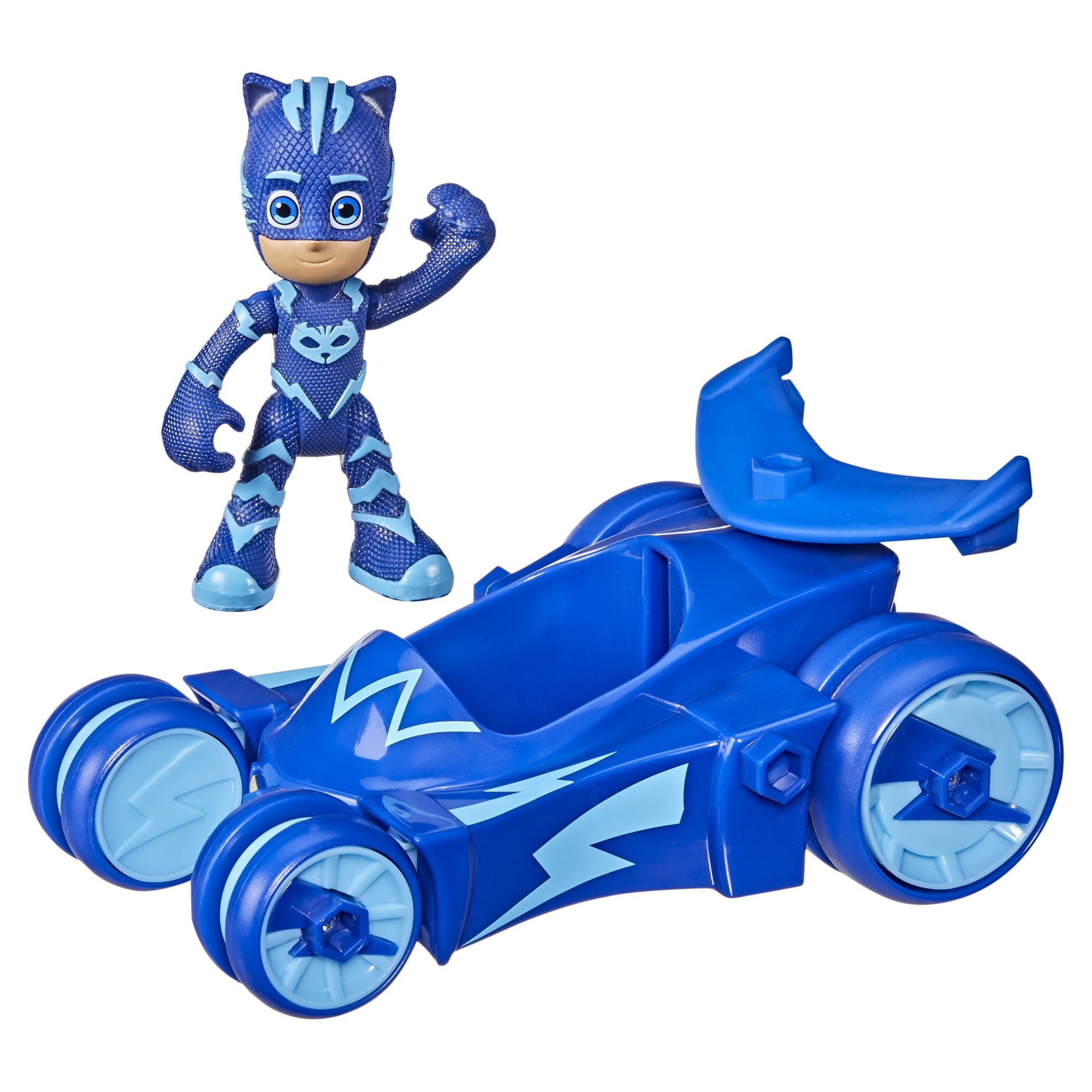 PJ Masks Cat-Car Preschool Toy, Hero Vehicle with Catboy Action