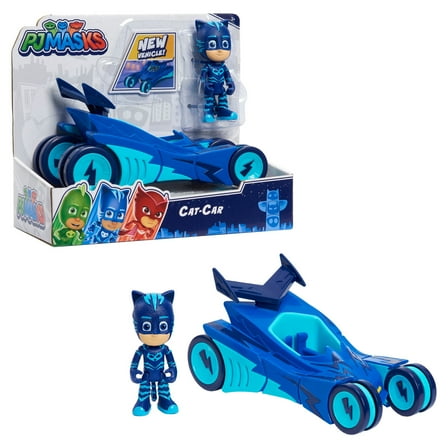 PJ Masks Kickback Motorcycles, Catboy and Vehicle, 2-Piece Figure Set, Ages 3 +