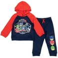 thumbnail image 1 of PJ Masks Catboy Gekko Owlette Toddler Boys Fleece Pullover Hoodie & Pants Blue 2T, 1 of 5