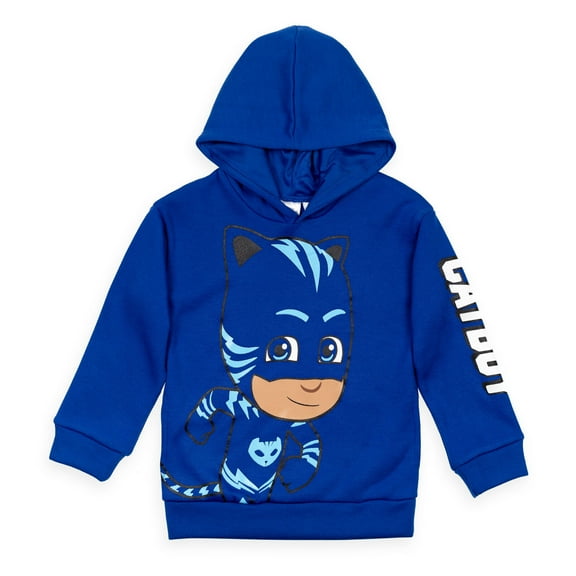 PJ Masks Catboy Little Boys Fleece Pullover Hoodie Toddler to Big Kid