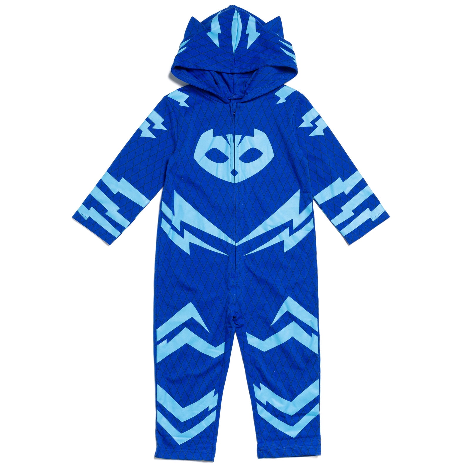 PJ Masks Catboy Little Boys Zip Up Costume Coverall Toddler to Big Kid ...