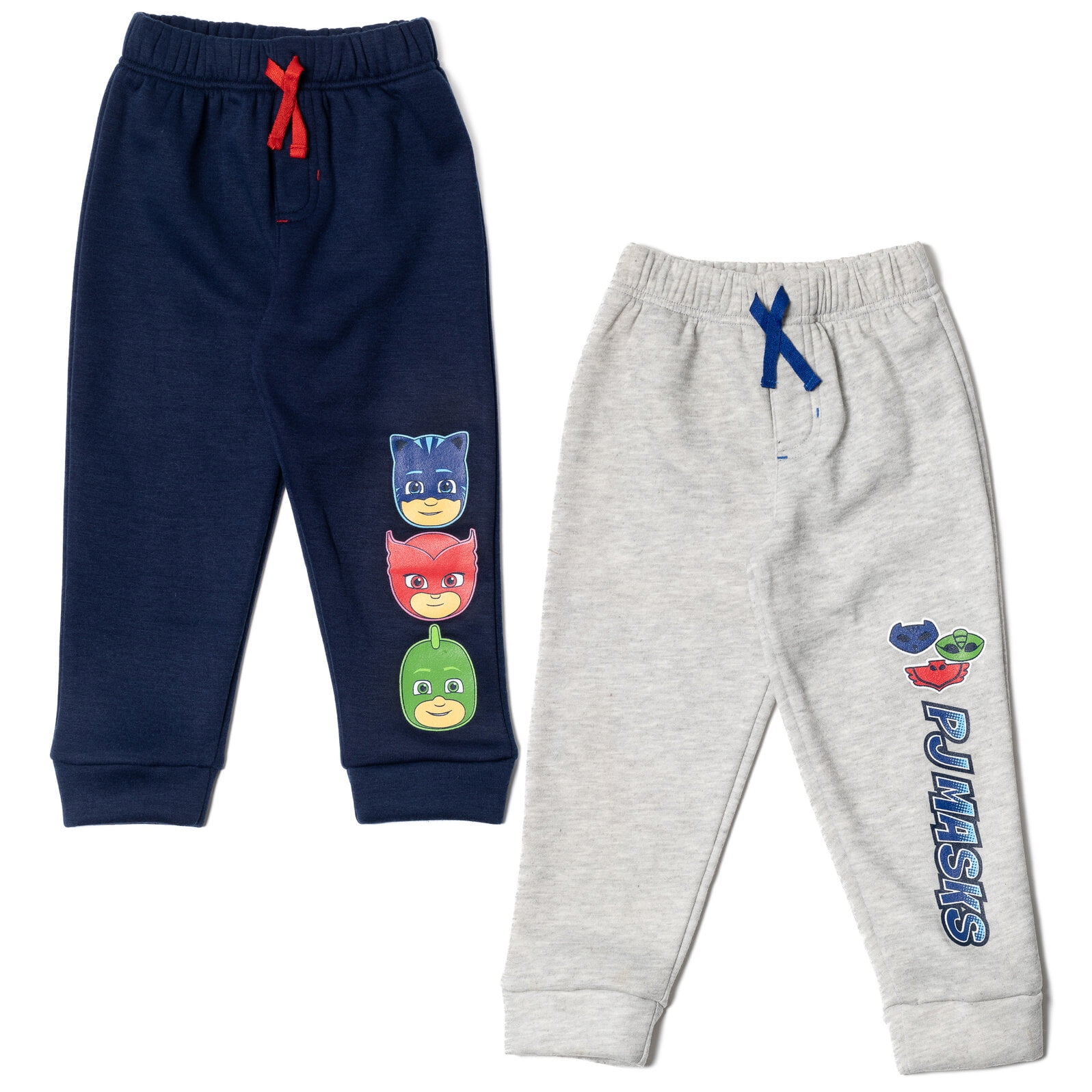 PJ Masks Catboy Owlette Gekko Little Boys Fleece 2 Pack Jogger Pants ...