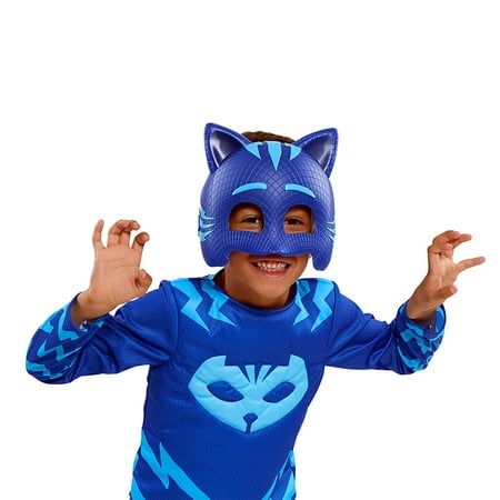 PJ Masks Deluxe Dress Up Top & Mask Set, Catboy, Kids Toys for Ages 3 Up, Gifts and Presents