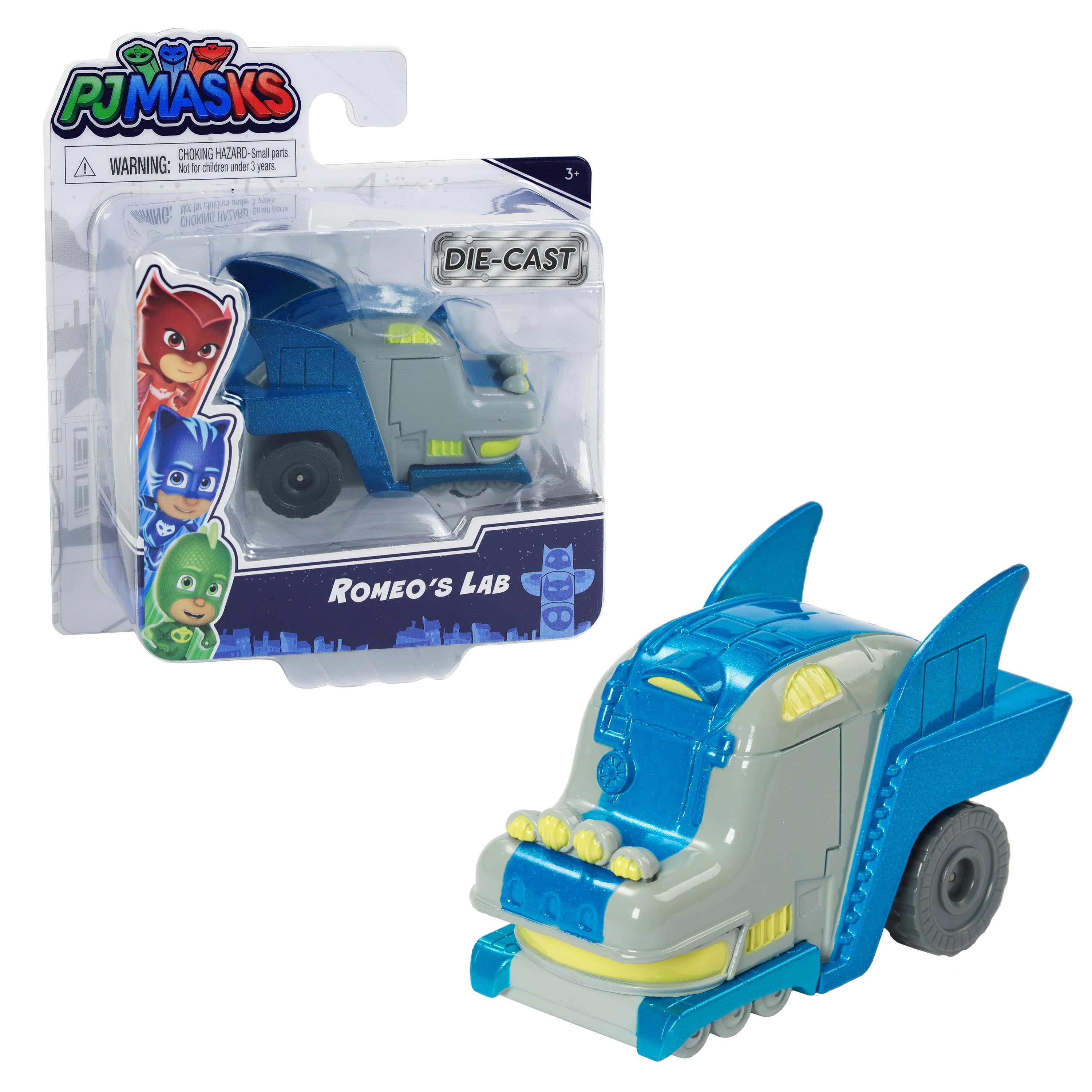 New Toy mini PJMASKS Romeo Just Play car is aqua - Depop