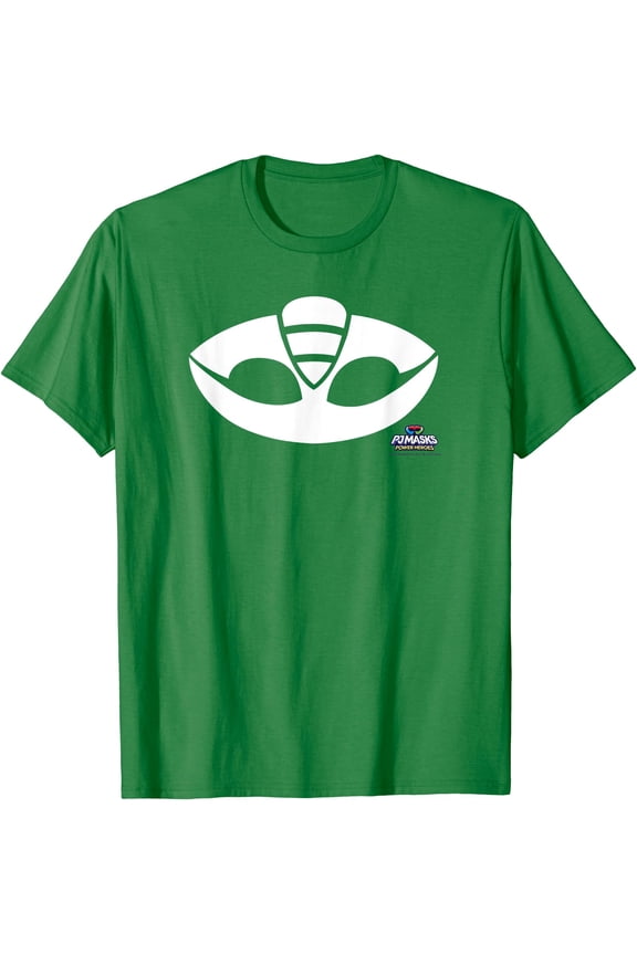 PJ Masks Gekko Icon Mask Lizard Power Logo T-Shirt, Unisex T-Shirt