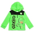 thumbnail image 1 of PJ Masks Gekko Little Boys Fleece Half Zip Hoodie Toddler to Little Kid, 1 of 5