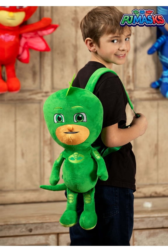 PJ Masks Gekko Plush Backpack