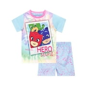 PJ MASKS Girls Pajamas Short Sleeve Sizes 3 - 8