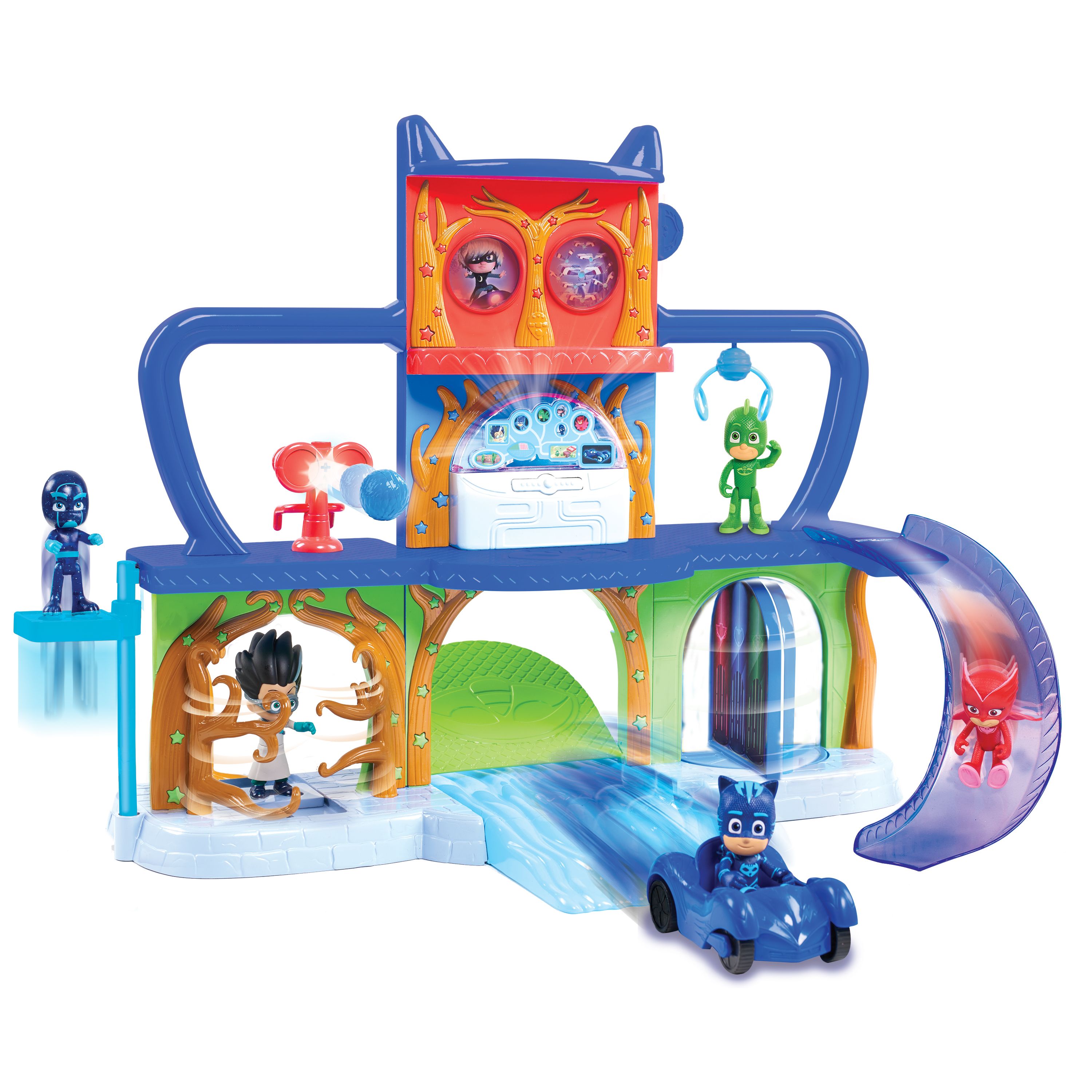 PJ Masks Headquarters Playset, with 3" Catboy Figure - Walmart Exclusive - image 1 of 6