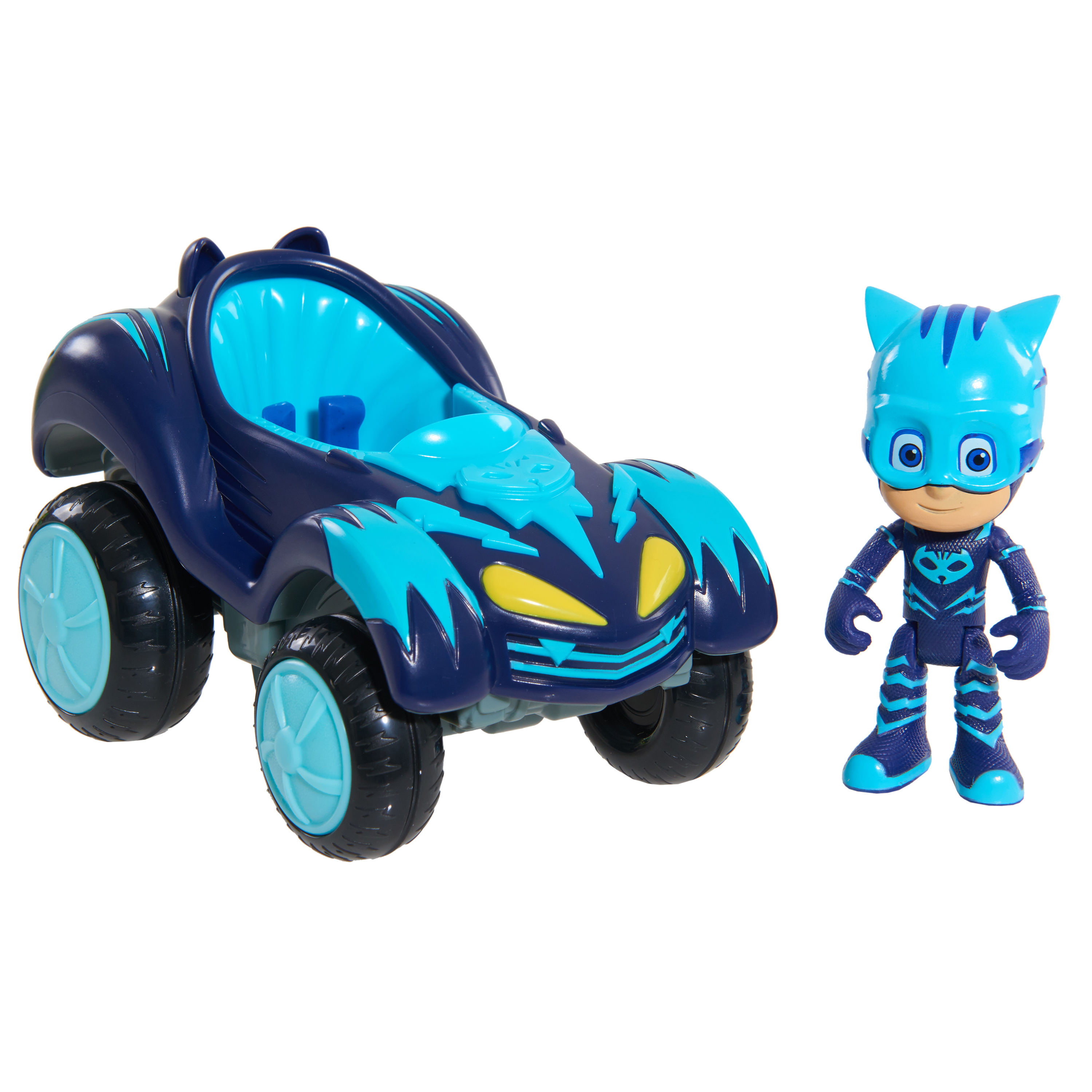 PJ Masks Hero Boost Vehicle - Cat-Car & Catboy Figure - image 1 of 3