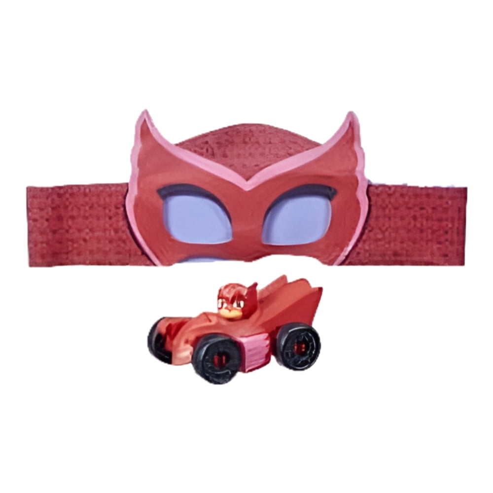 PJ Masks Hero Car and Mask Set - Owlette