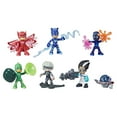 thumbnail image 1 of PJ Masks Hero and Villain Figure Preschool Set, 7 Action Figures, 1 of 9