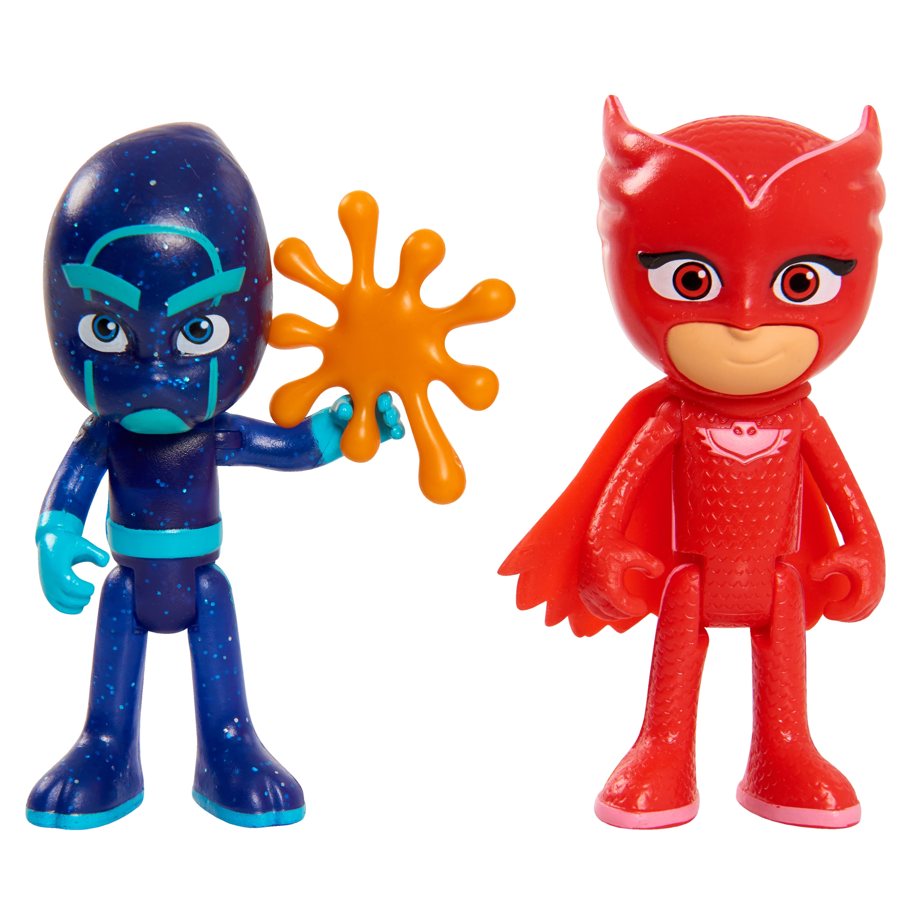 Agurk by i morgen PJ Masks Hero vs. Villian 2-Pk 3-inch Figure Set, Owlette & Night Ninja,  Kids Toys for Ages 3 Up, Gifts and Presents - Walmart.com