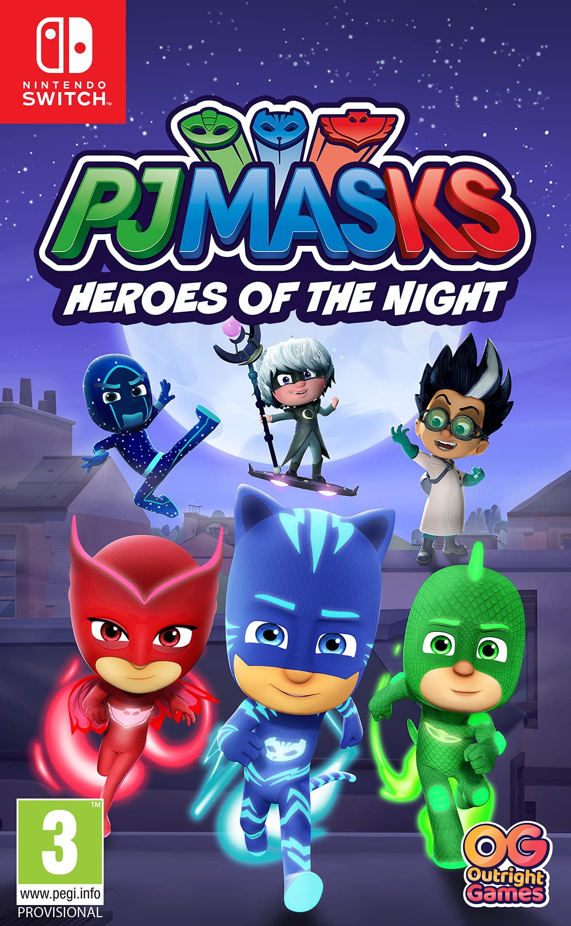 PJ Masks: Heroes of The Night (Nintendo Switch) Nintendo Switch Heroes Of The (Nintendo Switch)