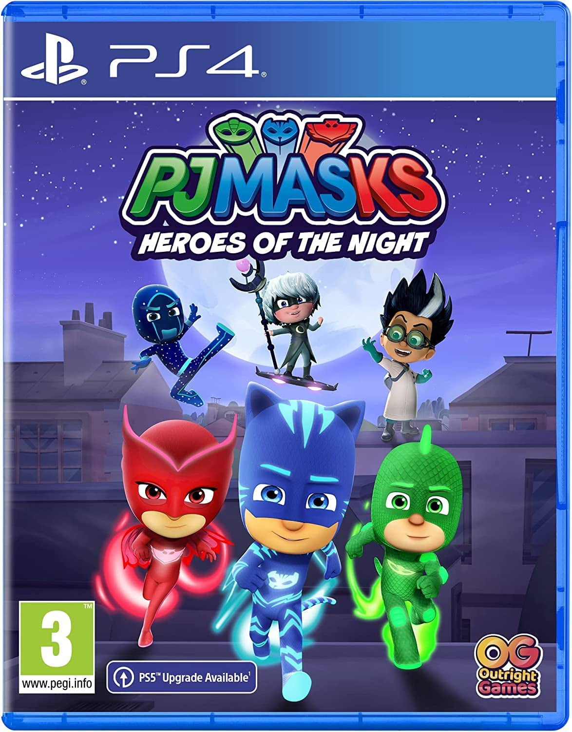 PJ Masks Heroes of the Night (Playstation 4 PS4) Save the Day Stop the Baddies Find Hidden