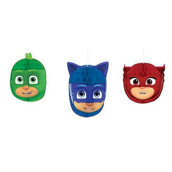 PJ Masks Honeycomb Decorations (3 Piece)