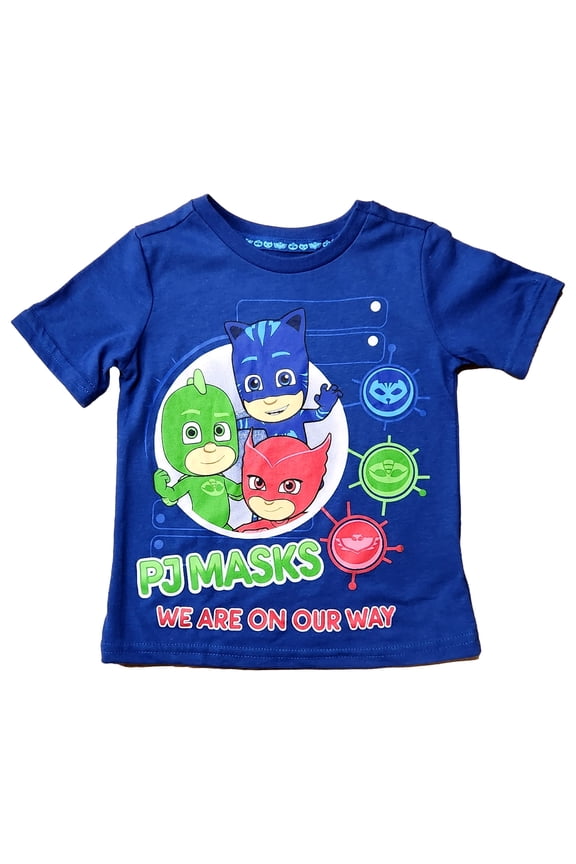 Infant & Toddler Boys Short Sleeve Blue T-Shirt Tee Shirt 2T