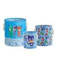 thumbnail image 1 of PJ Masks Kids Fabric Round Nestable Storage Bin Set, 3-Piece, 1 of 7
