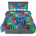 thumbnail image 1 of PJ Masks Kids Multicolored Bedding Super Soft Comforter and Sheet Set with Sham, 7 Piece Full Size, 1 of 6